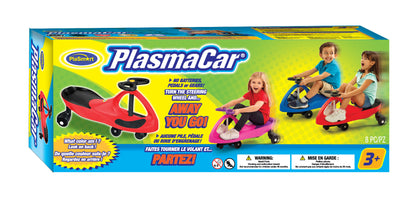 Plasma Car - Blue with Lime Green Accents