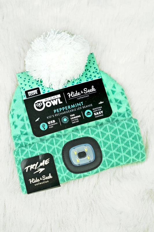 Led Beanie Asst Kids