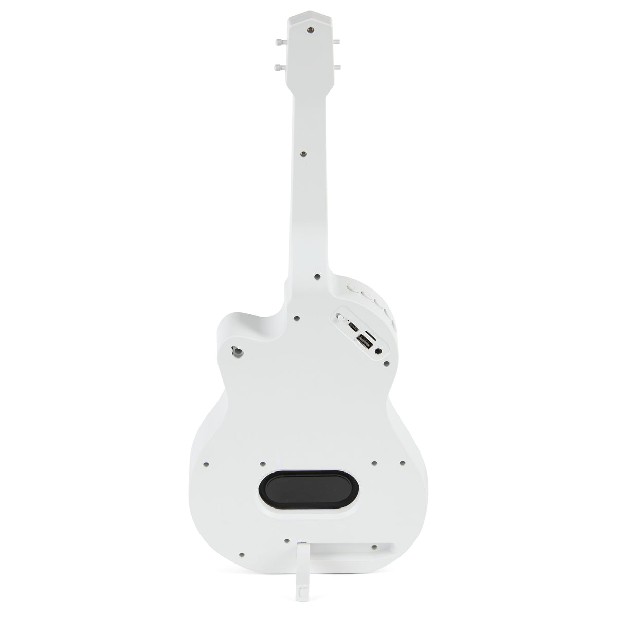 Rock Star Guitar & Microphone Karaoke Set - LED White