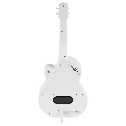 Rock Star Guitar & Microphone Karaoke Set - LED White