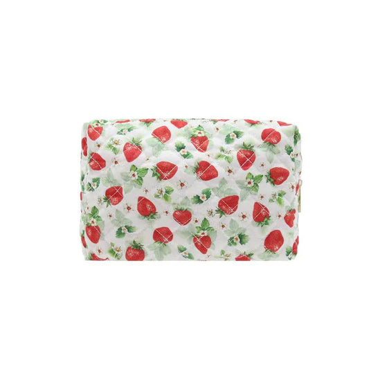 strawberry cosmetic bag