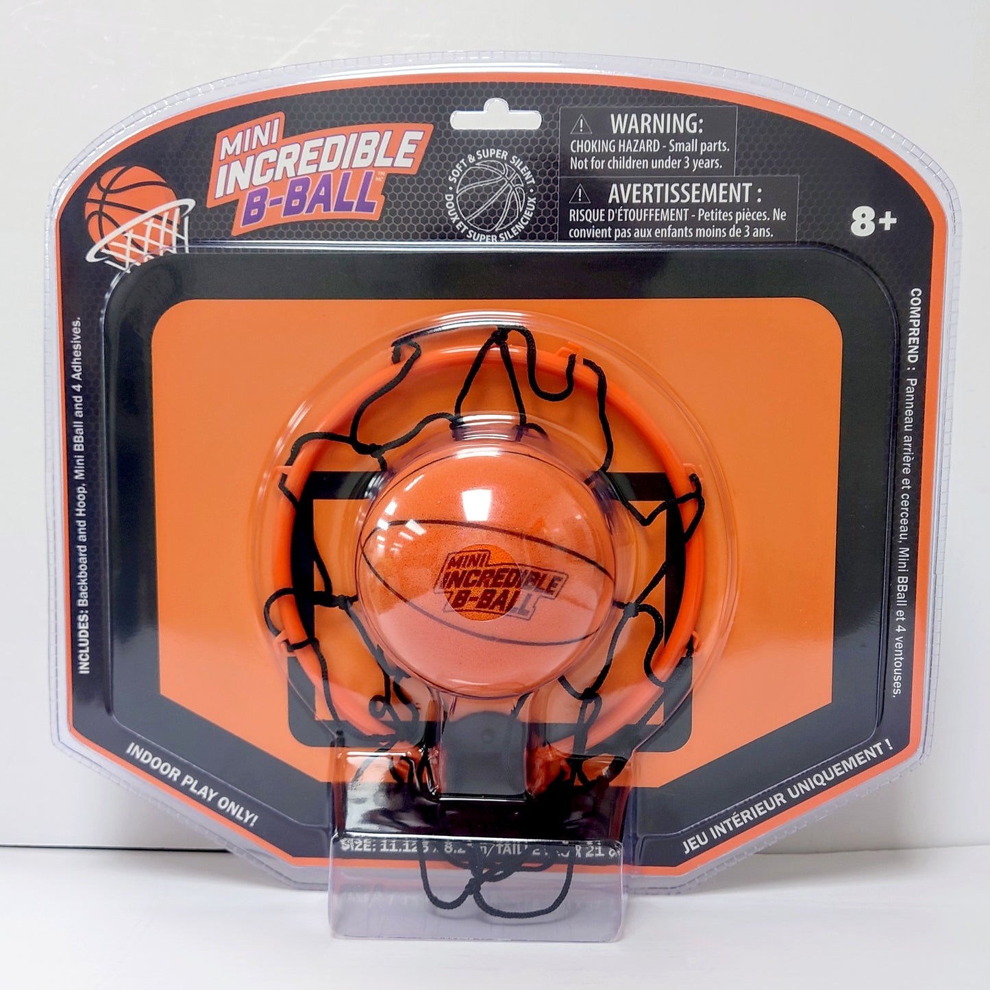 INCREDIBLE BBALL MINI HOOP & BALL
