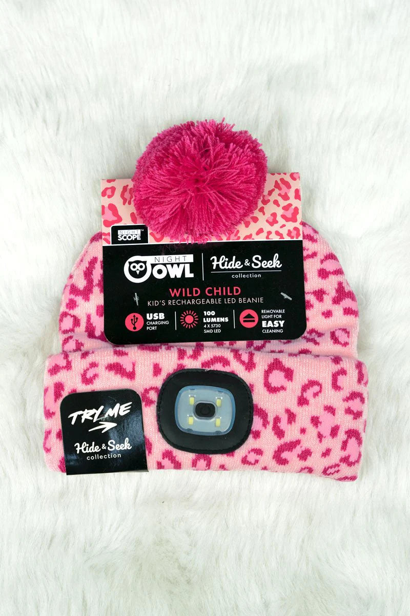 Led Beanie Asst Kids