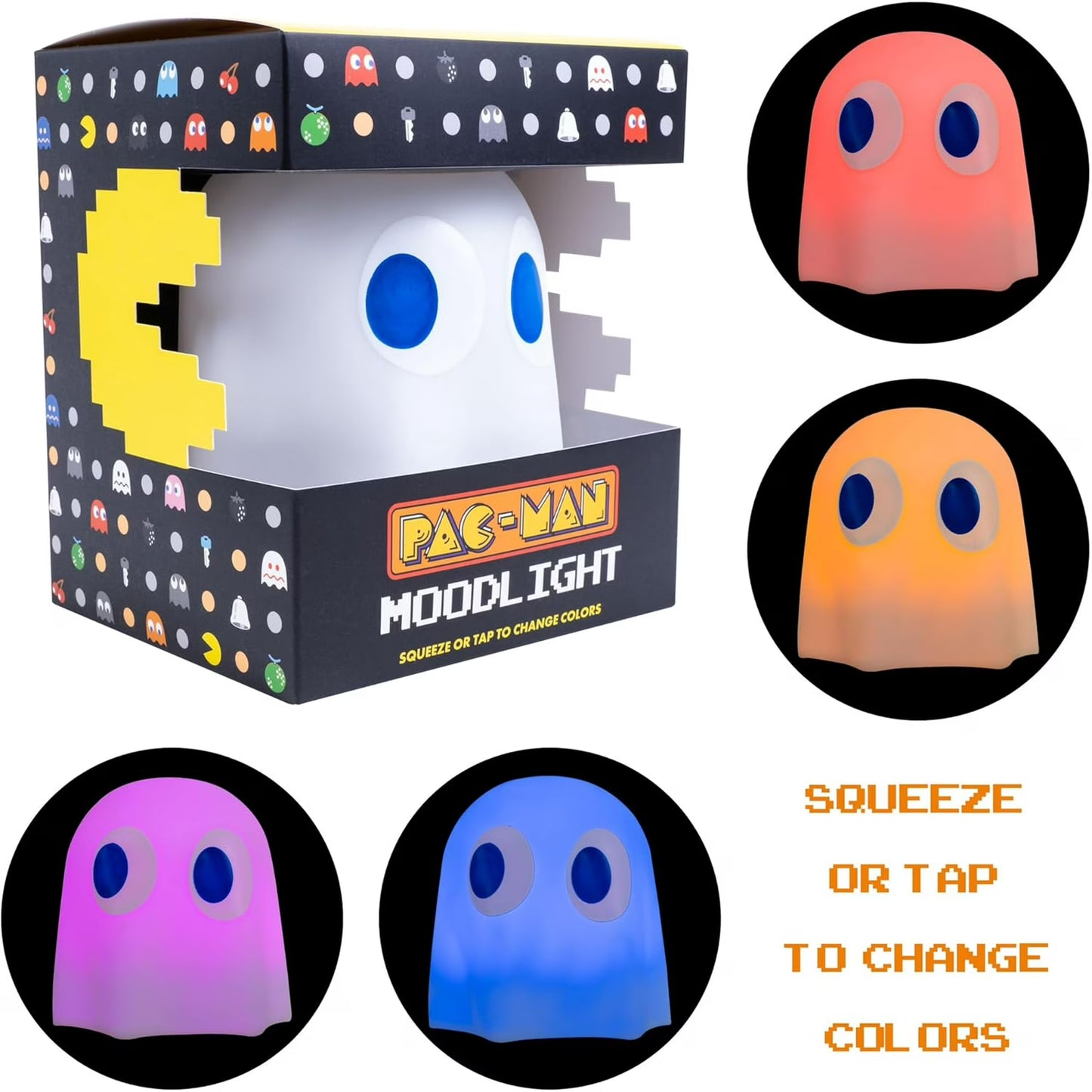 PAC-MAN GHOST COLOR CHANGING LIGHT