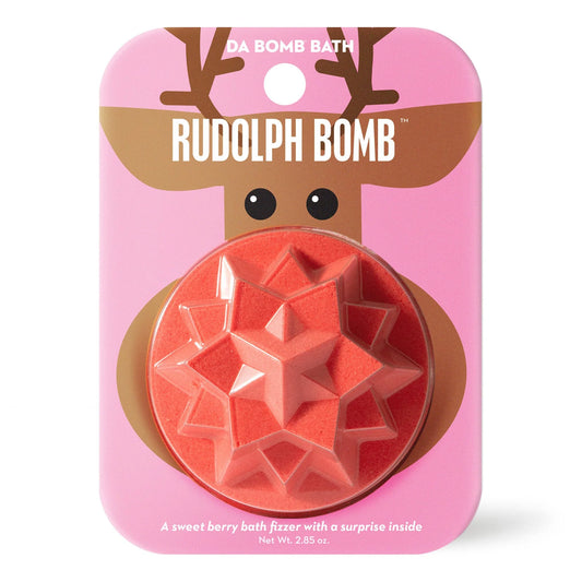RUDOLPH SHAPED BATH BOMB
