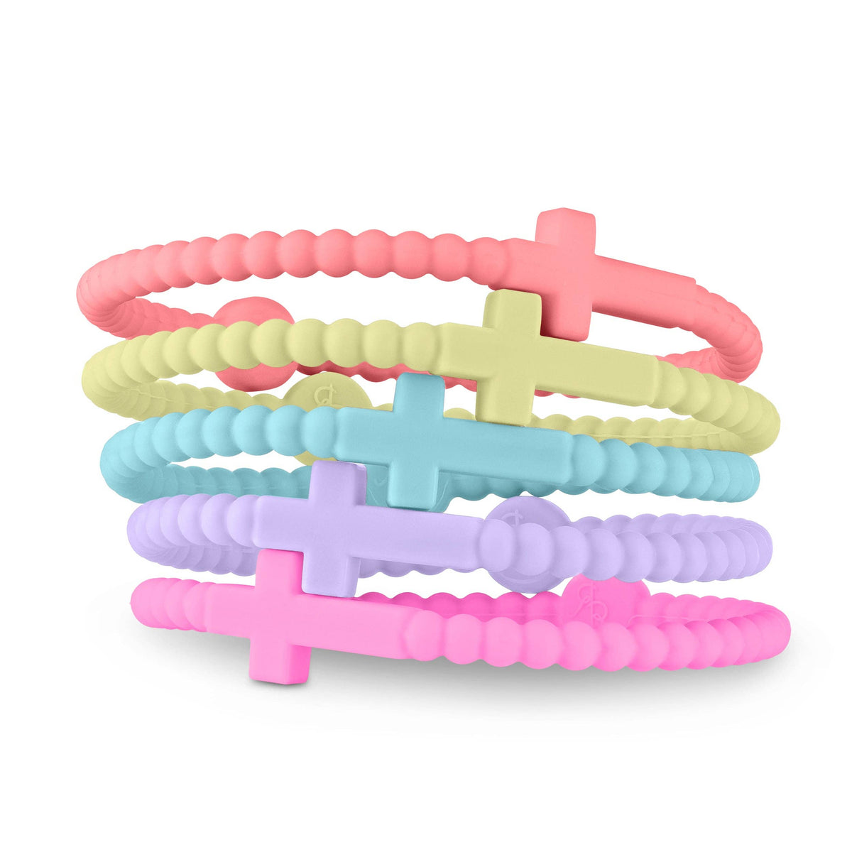 Silicone Cross Bracelet (Single)