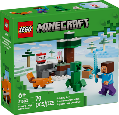 LEGO® MINECRAFT® Steve's Taiga Adventure