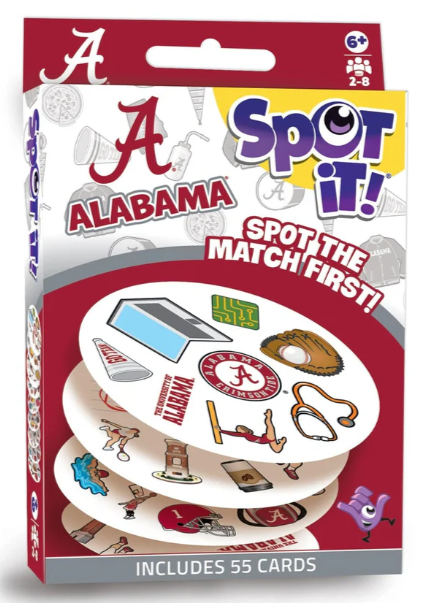 Alabama Crimson Tide Spot It! Game