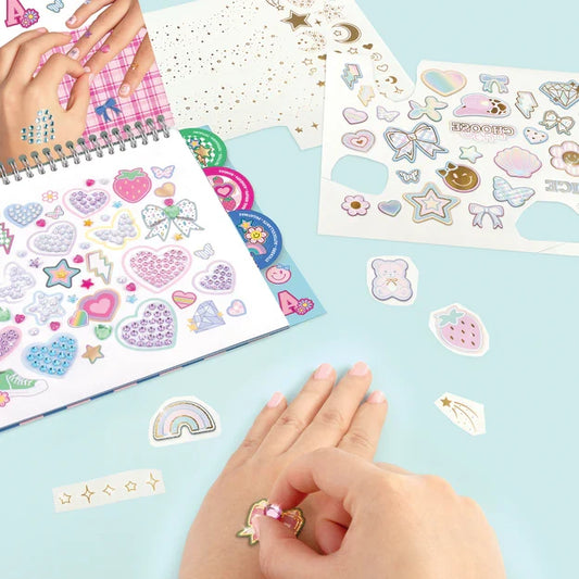 Bejeweled Cosmetic Activity Book