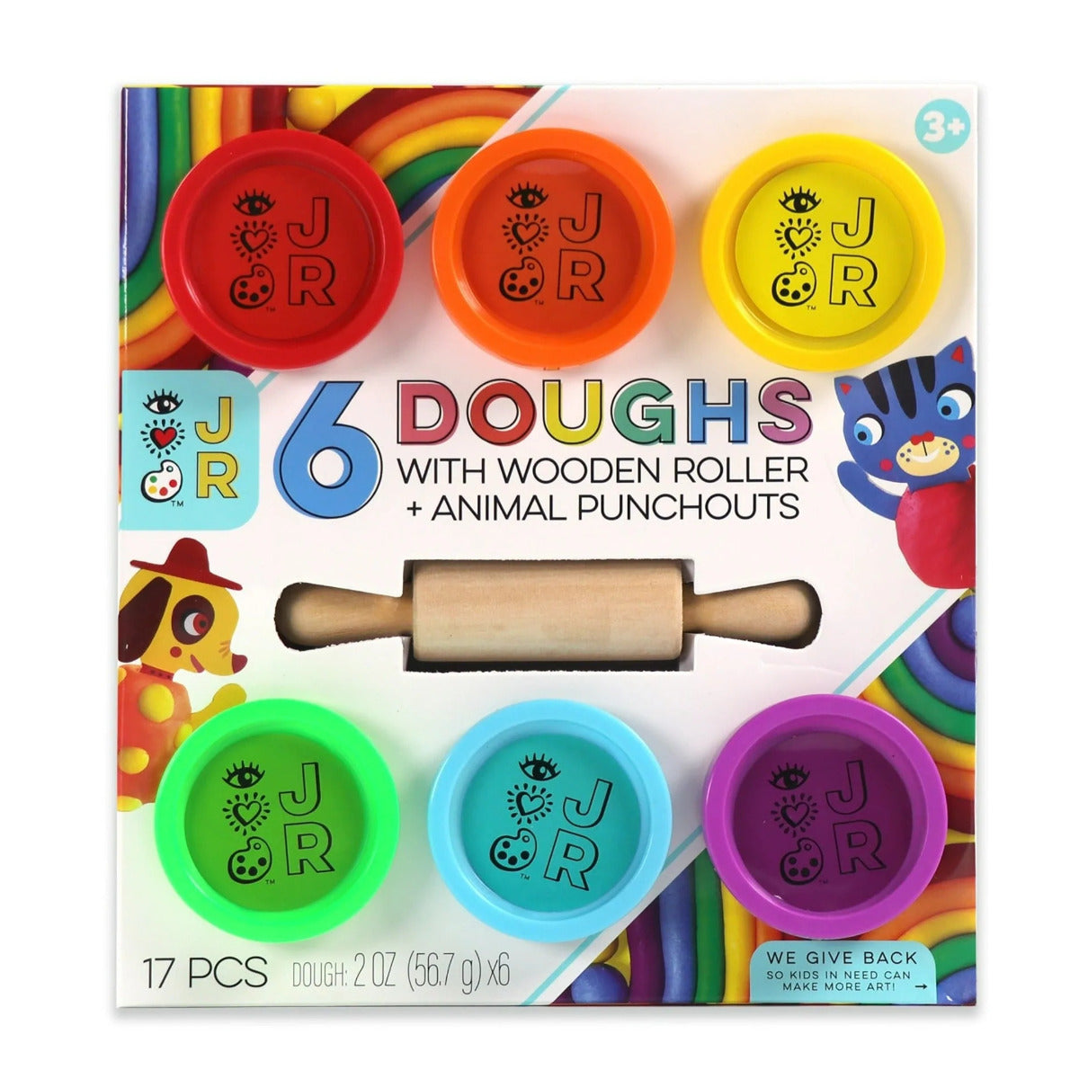 Jr 6 Doughs & Wooden Rol*
