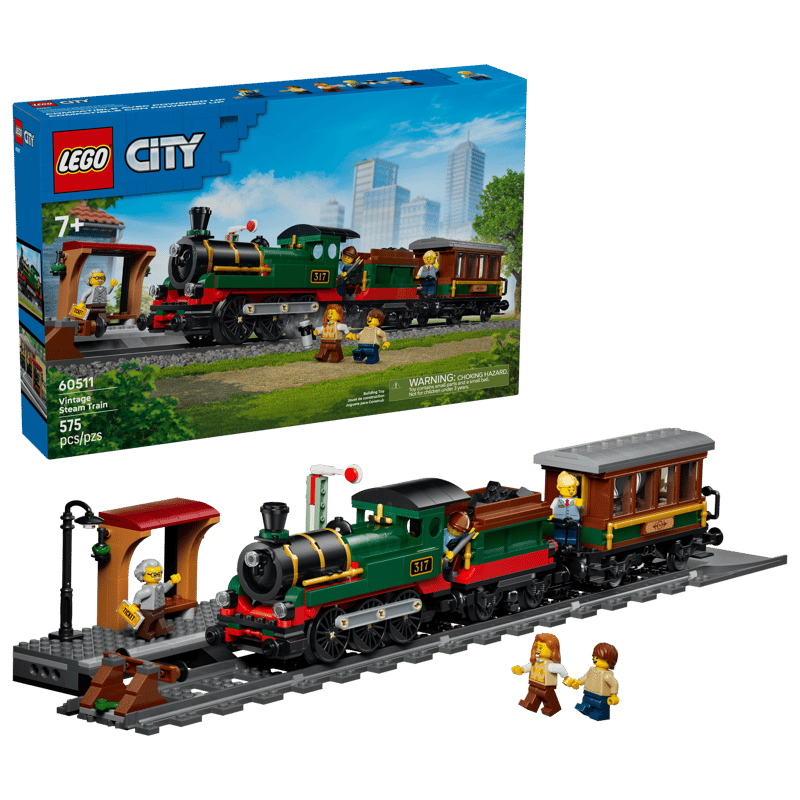 LEGO® City Vintage Steam Train