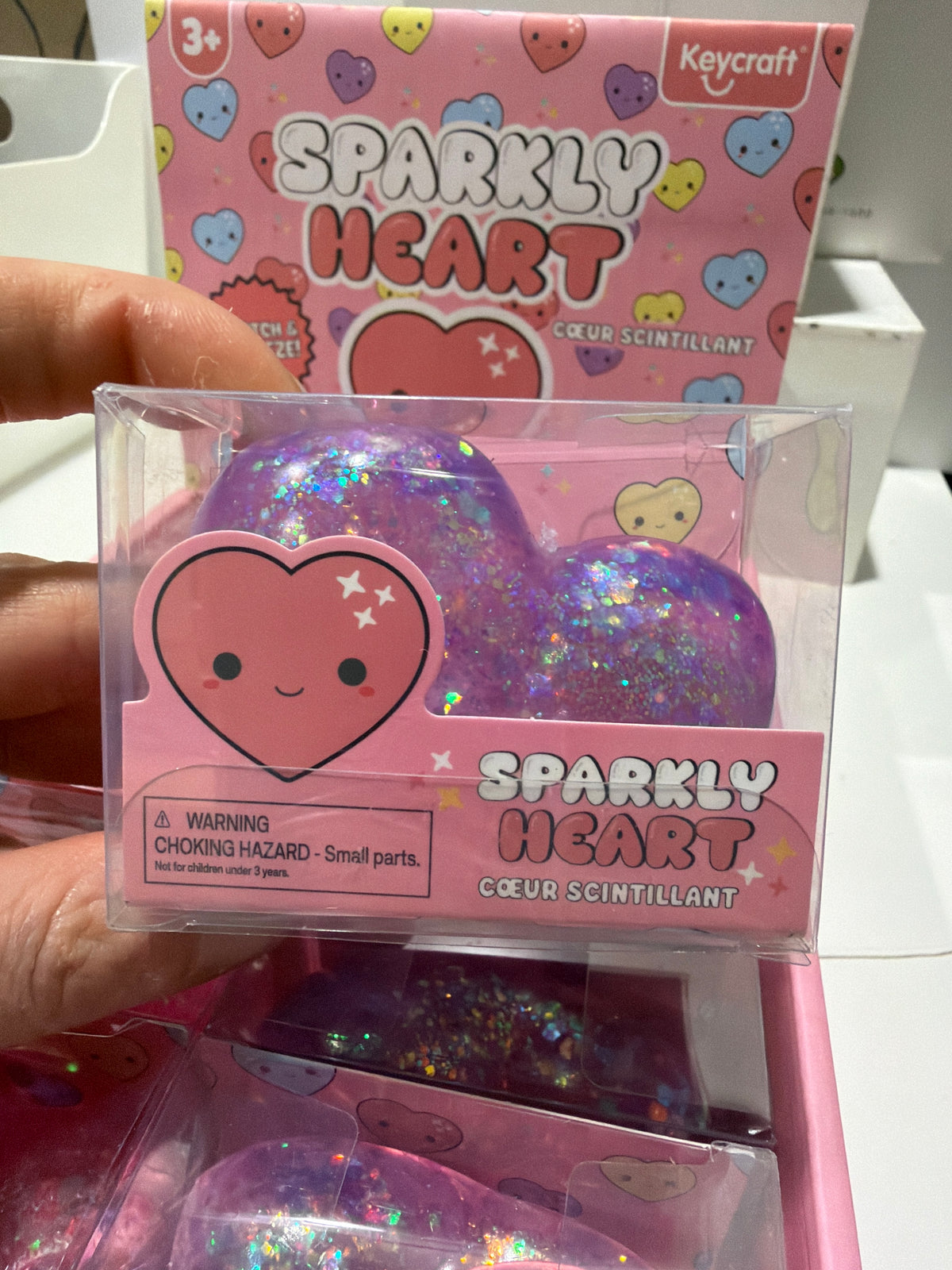 Squishy Sparkly Heart