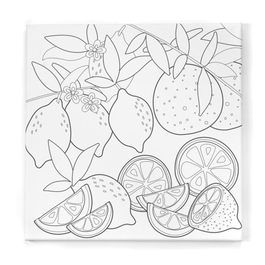 Paint by Number Produce