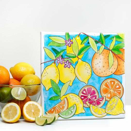 Paint by Number Produce