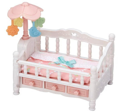 Calico Critters Crib with Mobile (BL)