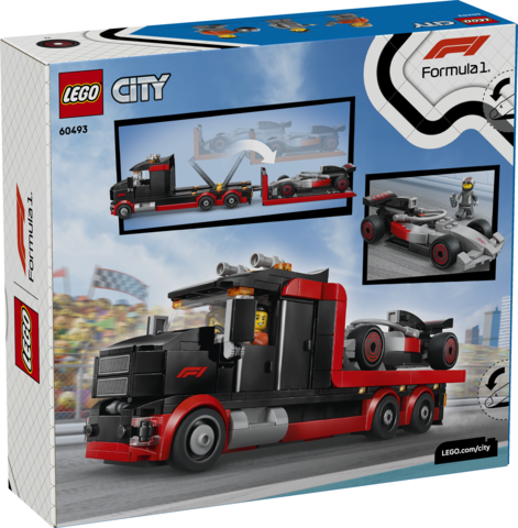 LEGO F1 Display Truck with Audi F1 Race Car