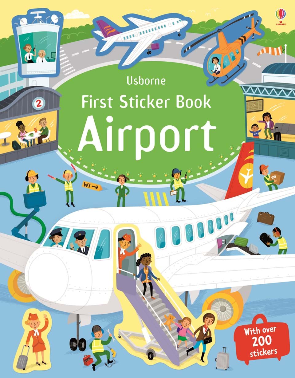 Airport First Sticker Bk