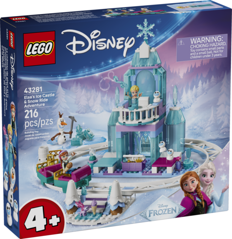 LEGO Disney: Elsa's Ice Castle & Snow Ride Adventure