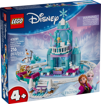 LEGO Disney: Elsa's Ice Castle & Snow Ride Adventure