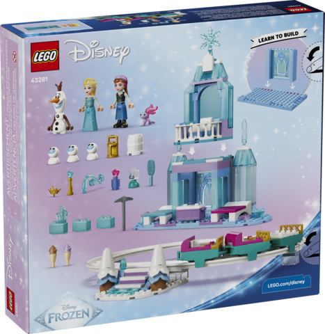 LEGO Disney: Elsa's Ice Castle & Snow Ride Adventure
