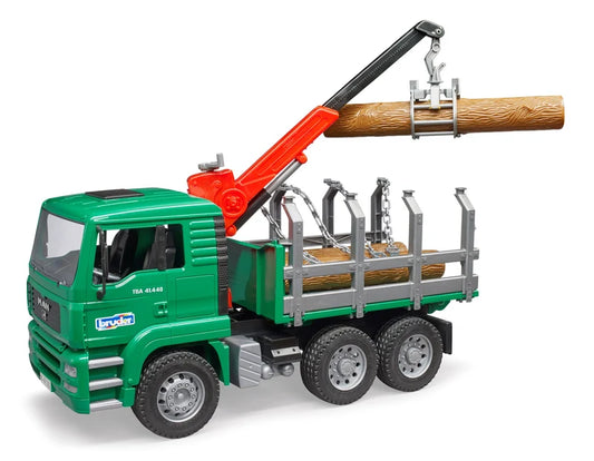 Bruder Man TImber Transport Truck