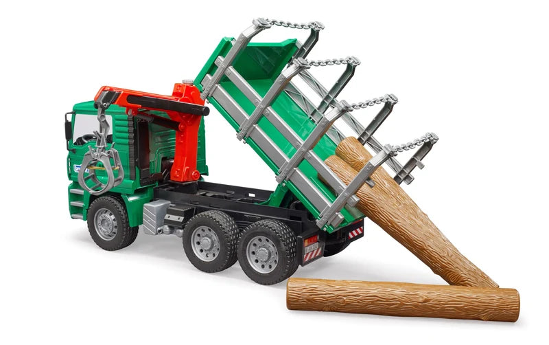 Bruder Man TImber Transport Truck