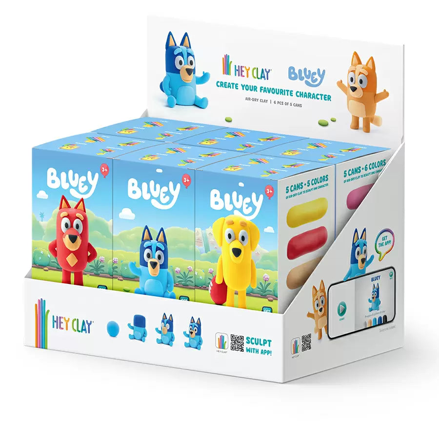 HEY CLAY BLUEY ASSORTMENT