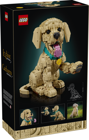 LEGO Icons: Golden Retriever Puppy