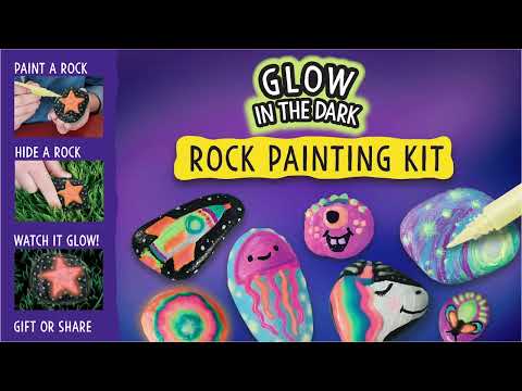 Glow in Dark Rock Painint
