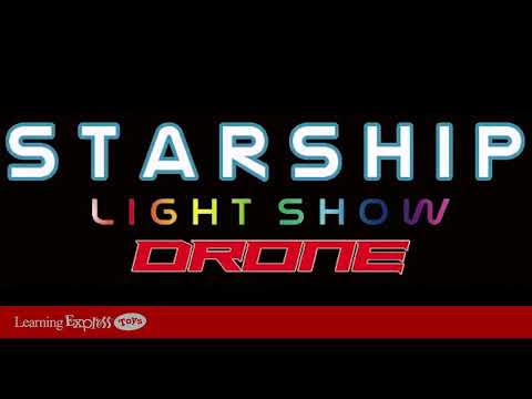 Starship Drone Light Show