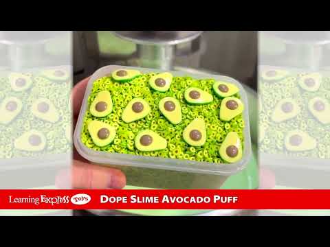 Avocado Puff Slime