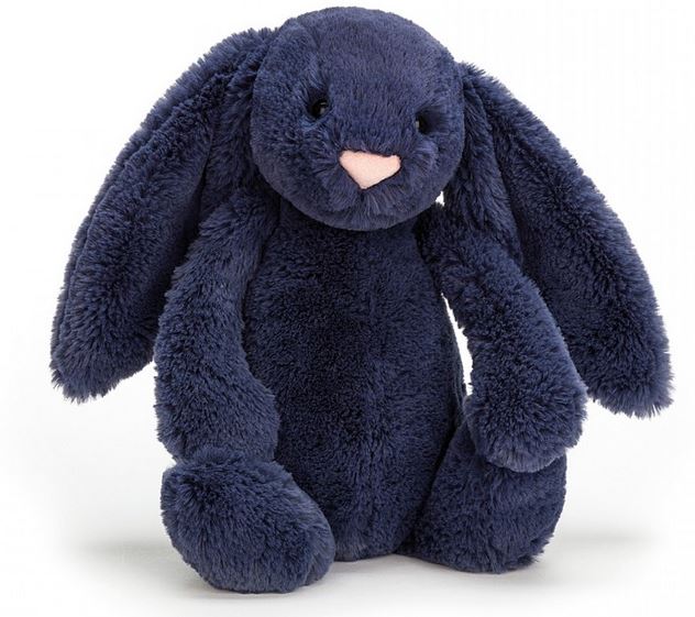 Bashful Navy Bunny Medium