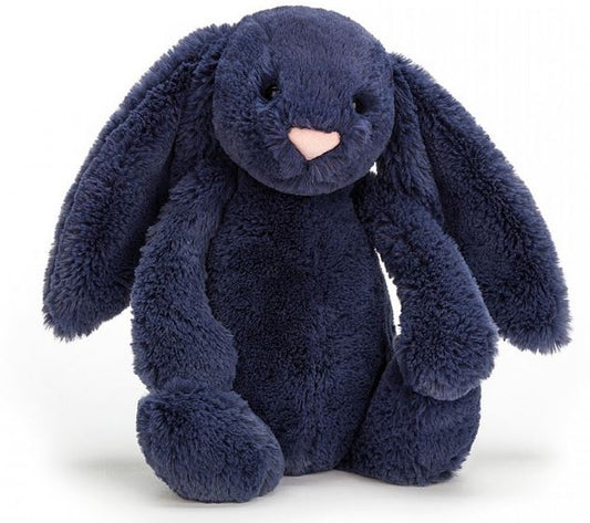 Bashful Navy Bunny Medium