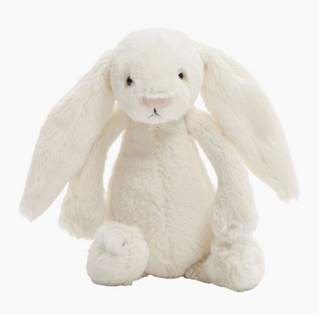 Small Bashful Cream Bunny
