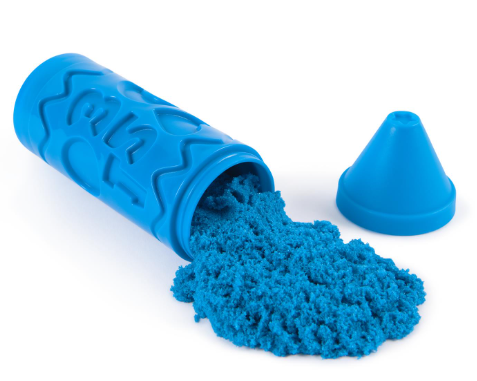 Kinetic Sand, Stamp N' Roll Crayon with 3 oz Play Sand