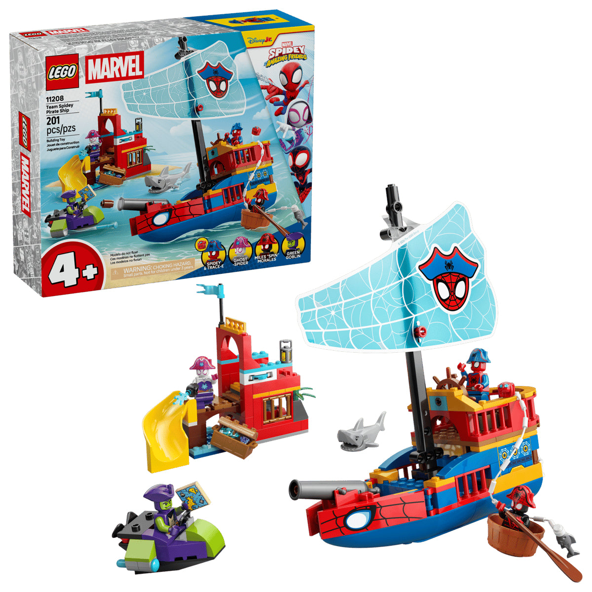 Team Spidey Pirate Ship-1