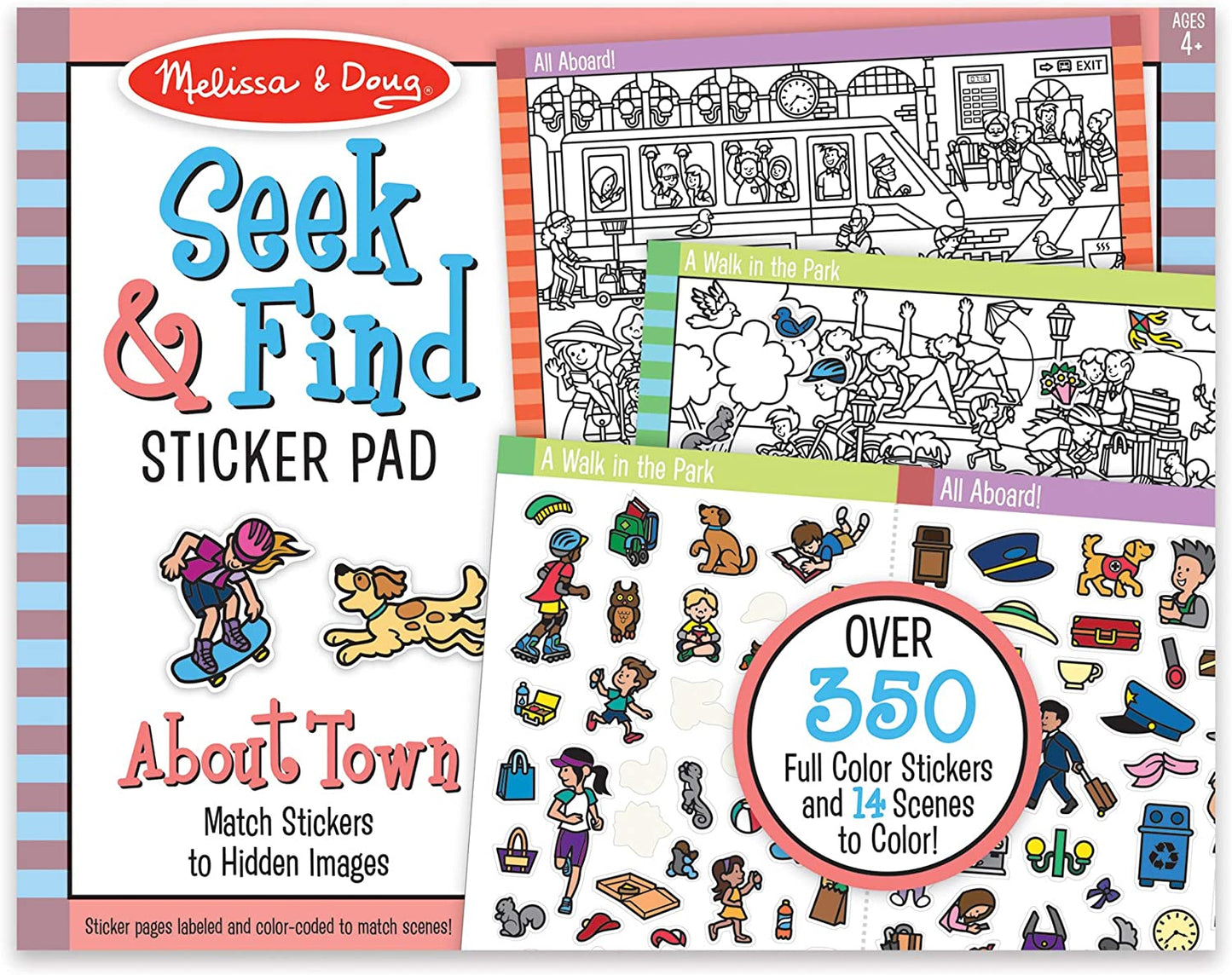 Seek and Find Around Town