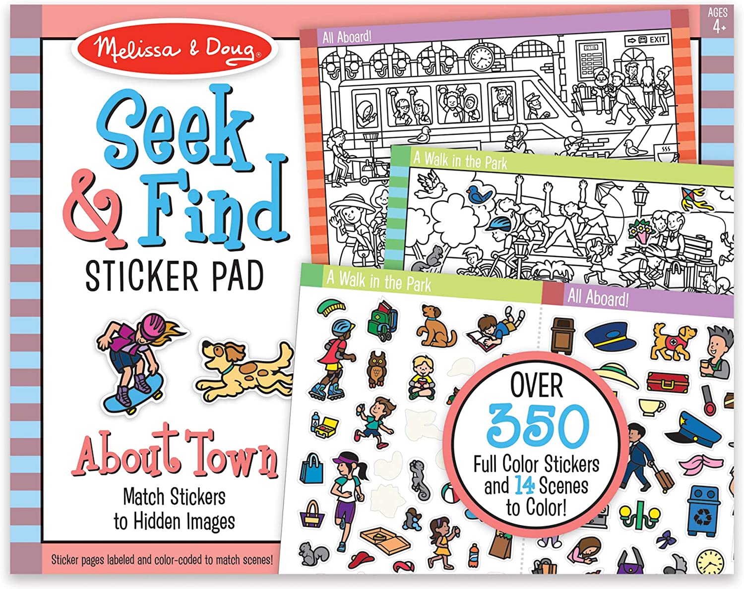 Seek and Find Around Town