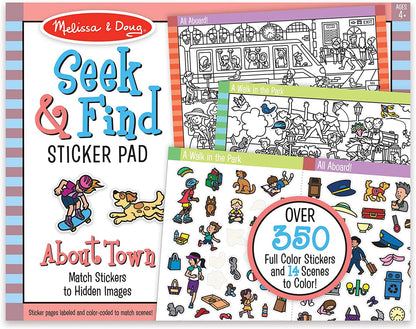 Seek and Find Around Town
