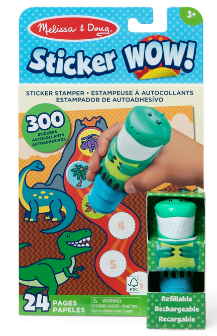 Sticker Wow!â„¢ Activity Pad & Sticker Stamper - Dinosaur