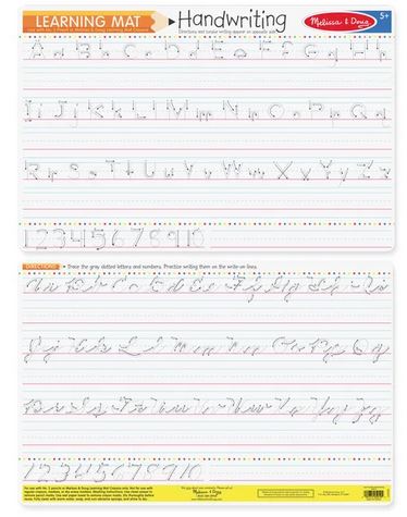 Handwriting Placemat