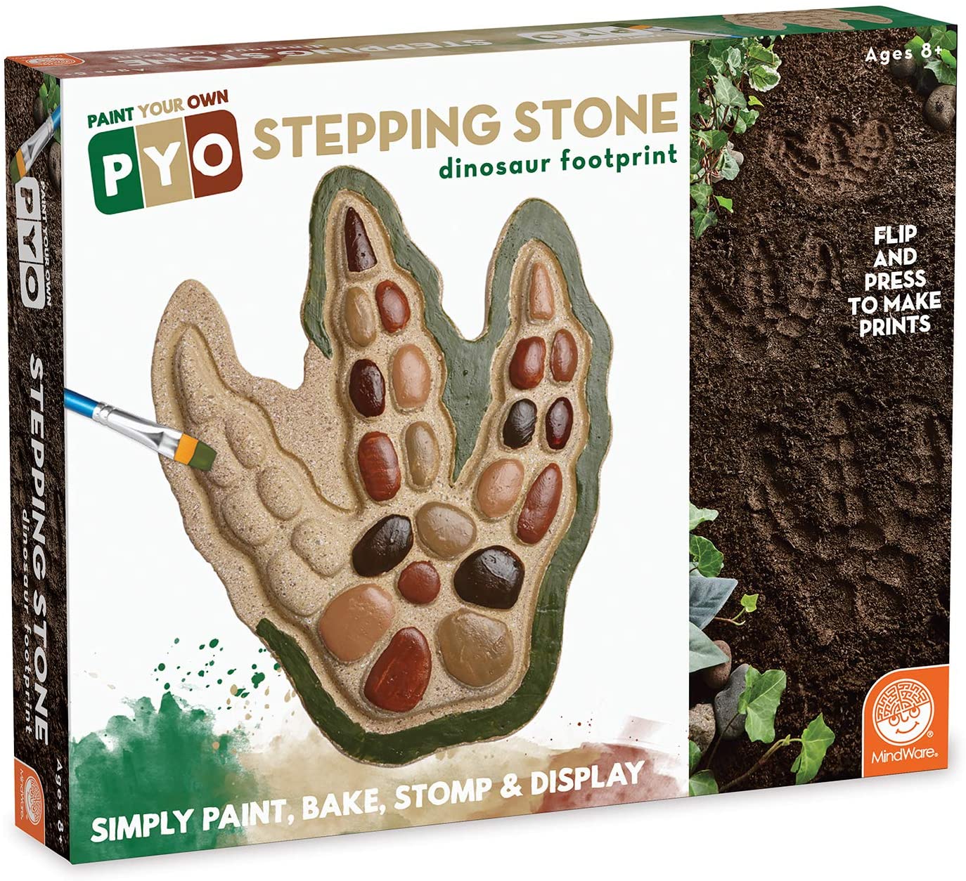 Paint Your Own Dinosaur Stepping Stone