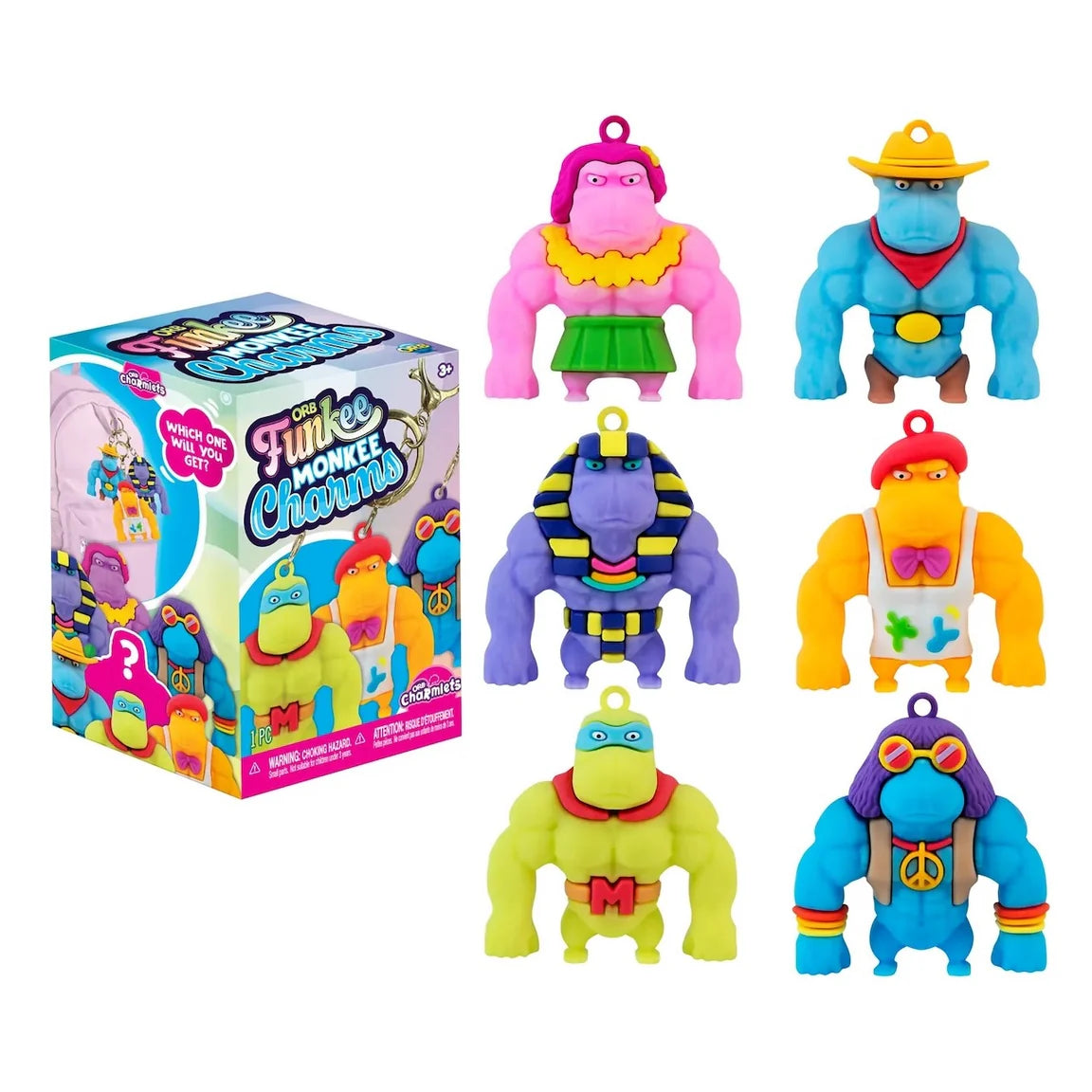 MONKEE CHARMLETS ASST