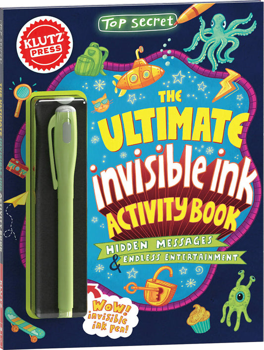 KLUTZPRESS TOP SECRET:  THE ULTIMATE INVISIBLE INK