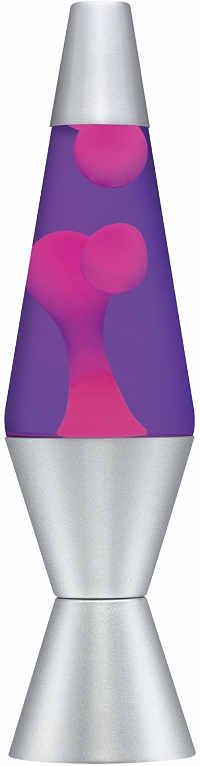 14.5 Inch Lava Lamp - Pink/Purple