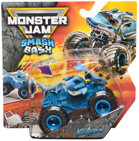 Monster Jam Smash & Bash 1:64 Scale Toy Truck Vehicle