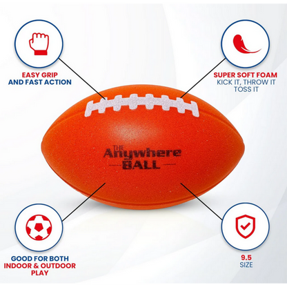 Anywhere Sports Silent 9.5 Football