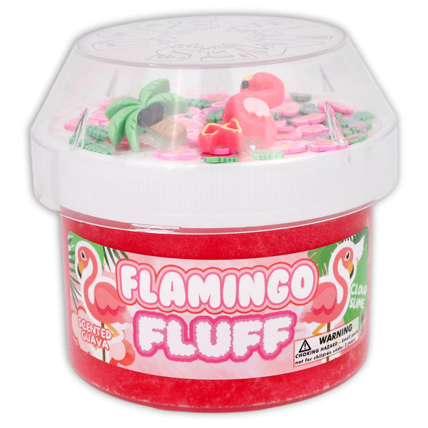 Flamingo Fluff Slime
