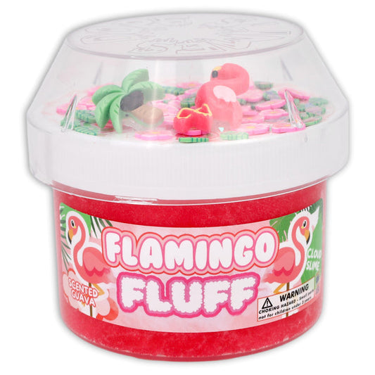 Flamingo Fluff Slime