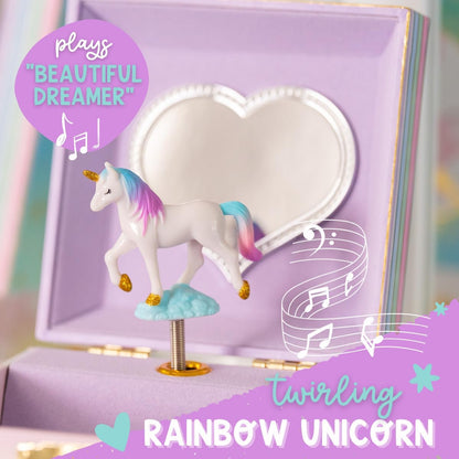 Unicorn Jewelry Box Small